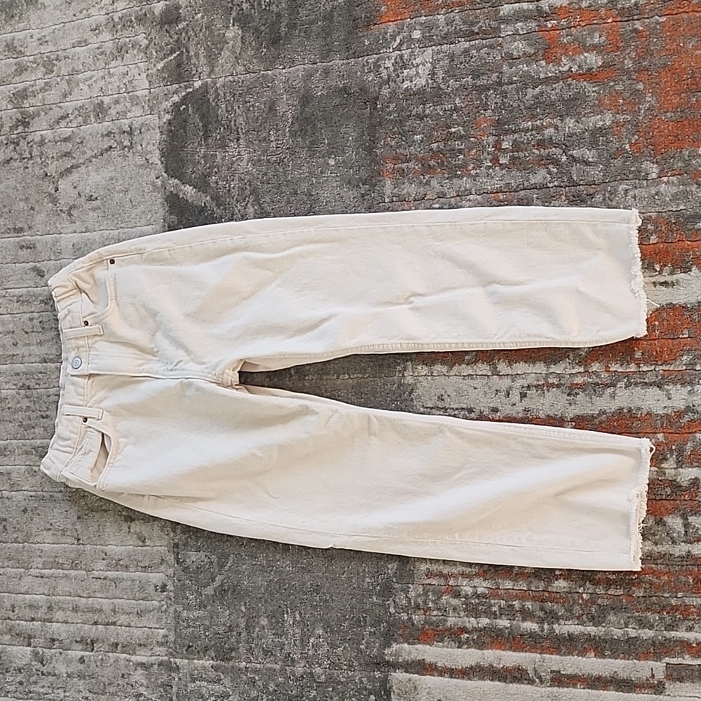 12 year old girls high-rise tan jeans from old navy